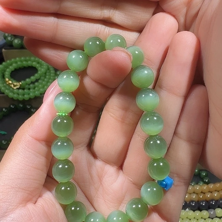 和田玉（糖玉）未镶嵌手链