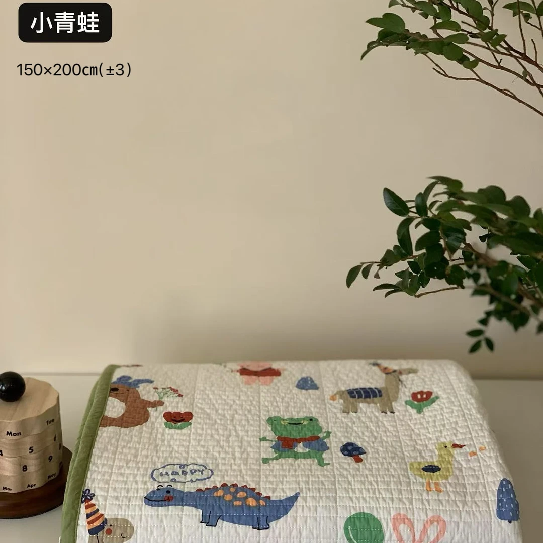 彤伊坊--全棉床盖尺寸1.5米×2米
