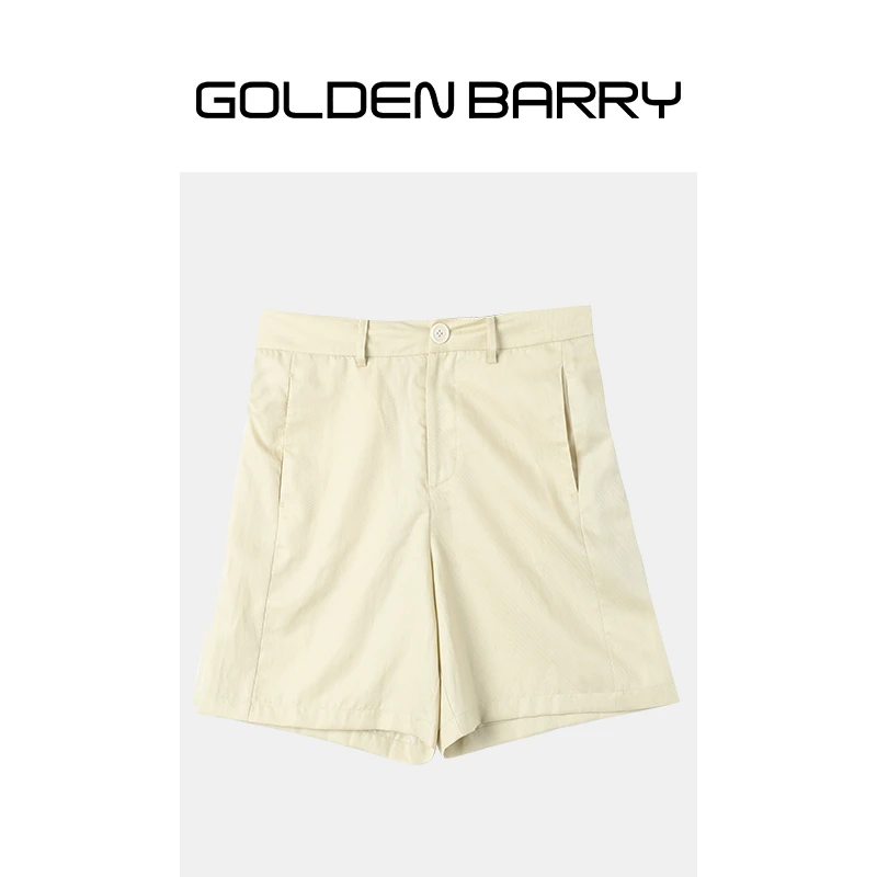 GOLDENBARRY|561092莱赛尔亚麻西装短裤【微瑕1】