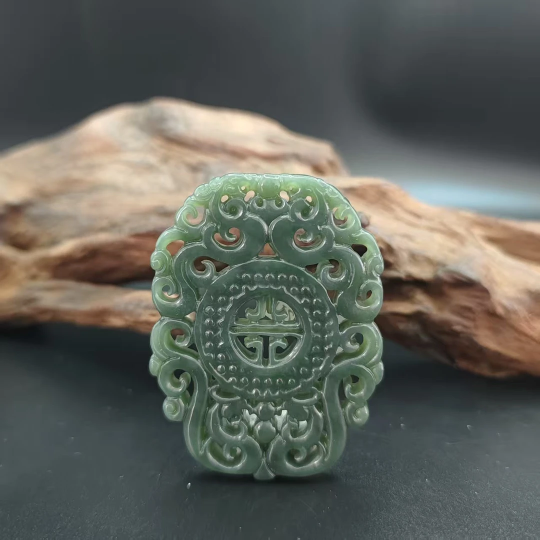 Z和田玉玉佩吊坠0146