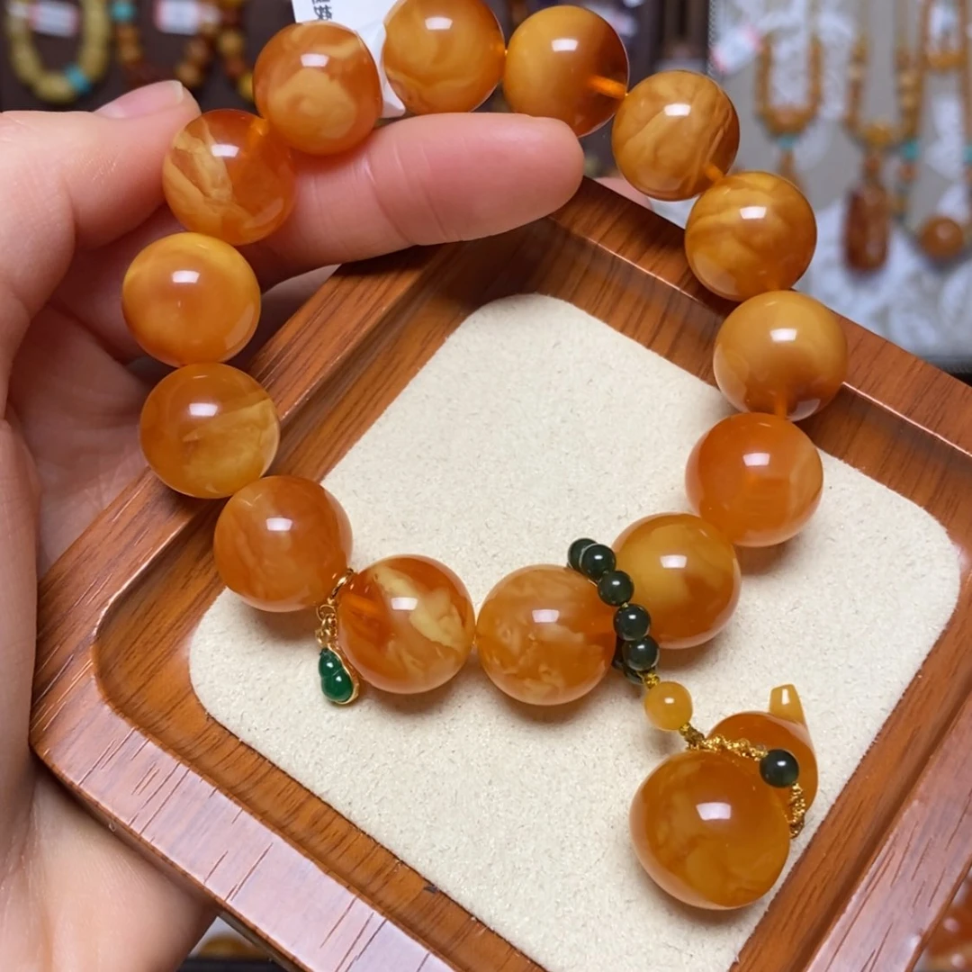 【闪购商品】手链蜜蜡未镶嵌手串