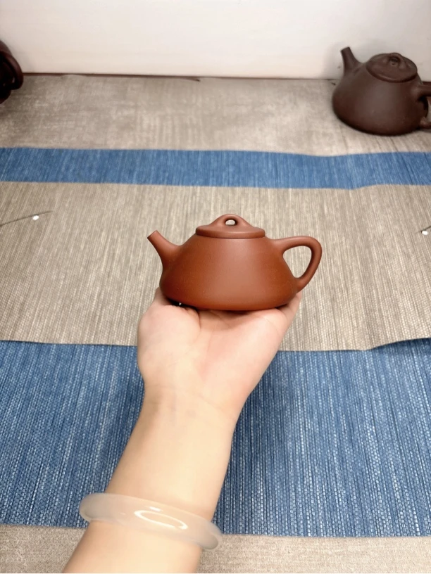 原矿紫泥半手工小子冶石瓢