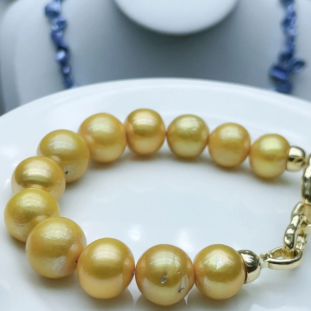 淡水珍珠颈饰钛钢