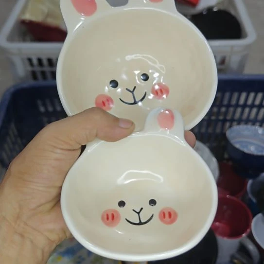 瓷片陶瓷杯碗盘微瑕介意慎拍