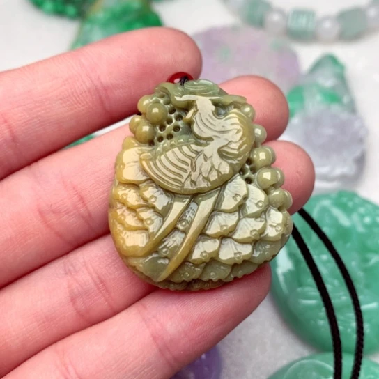 翡翠吊坠(不含链)未镶嵌