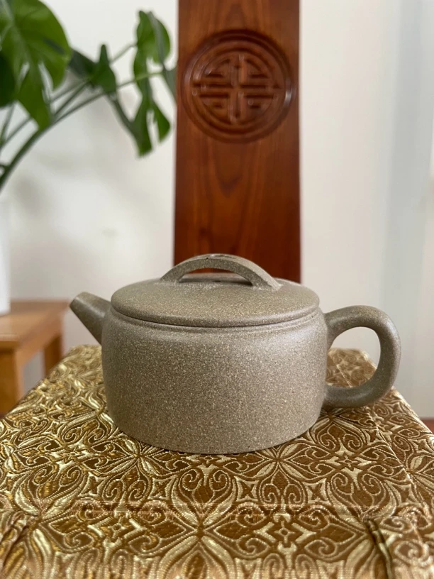 原矿紫砂壶汉瓦·半手工工艺·容量150CC·原矿青段泥料