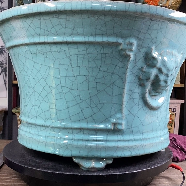 紫砂花盆D*H42。