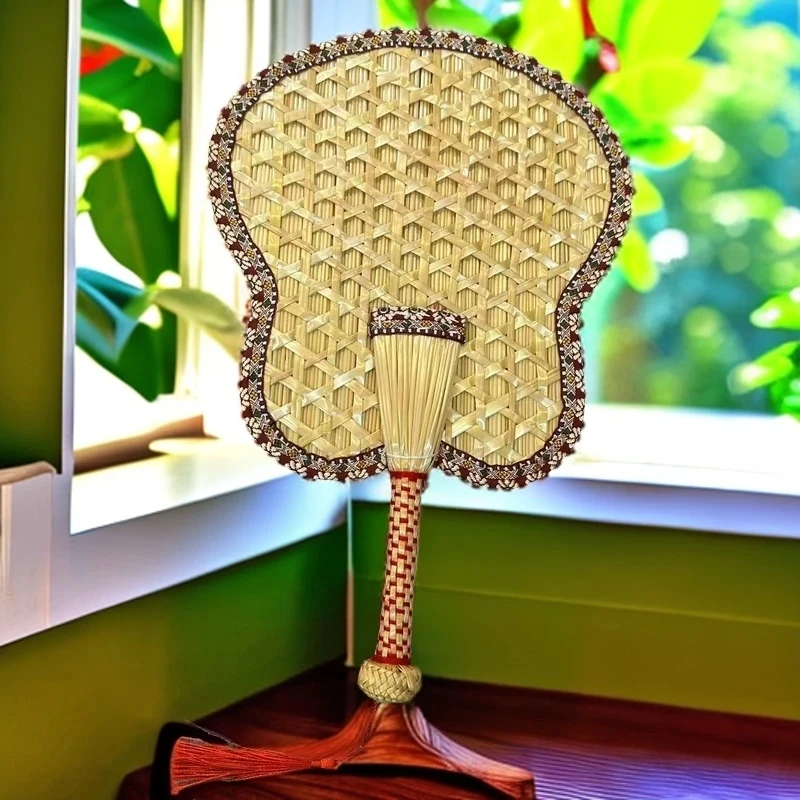 ZQQ93纯手工编织芭蕉扇葵扇夏天小扇子中国风