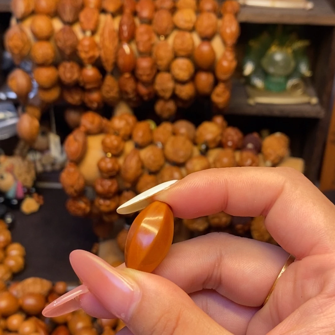 z***知橄榄核手串/手链恭喜发财