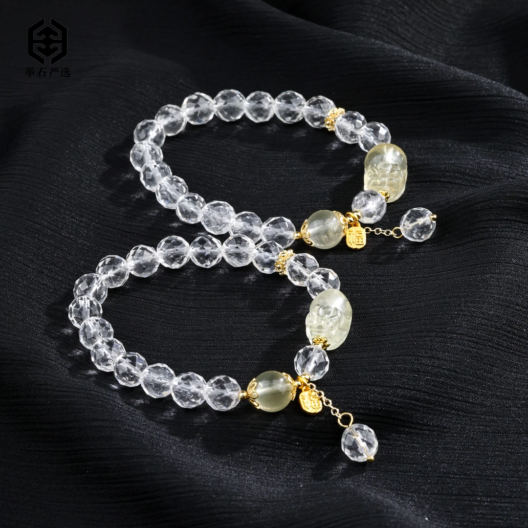 【举石严选】H07-1332-291水晶手串（一件/多样性发/约7mm+）O