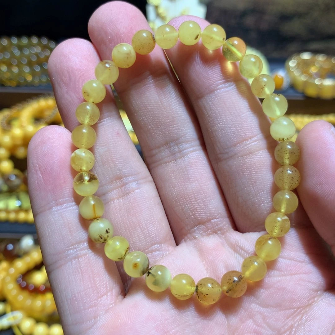 琥珀未镶嵌珠宝奇石