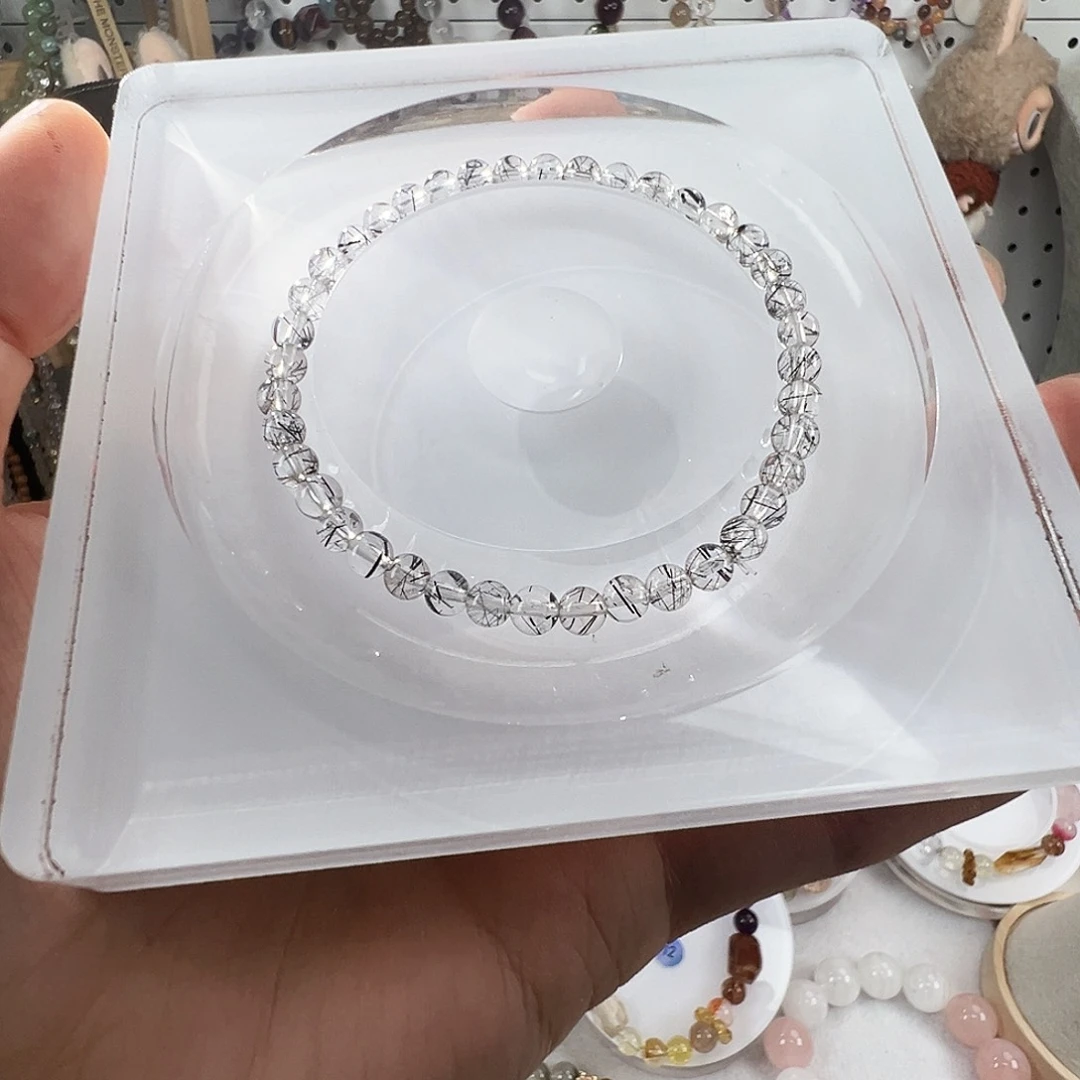 无合金蕾丝黑发晶 福利