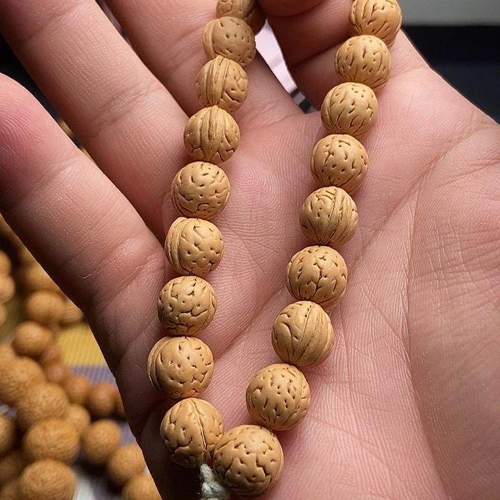 桃核手串山西野生一道筋10