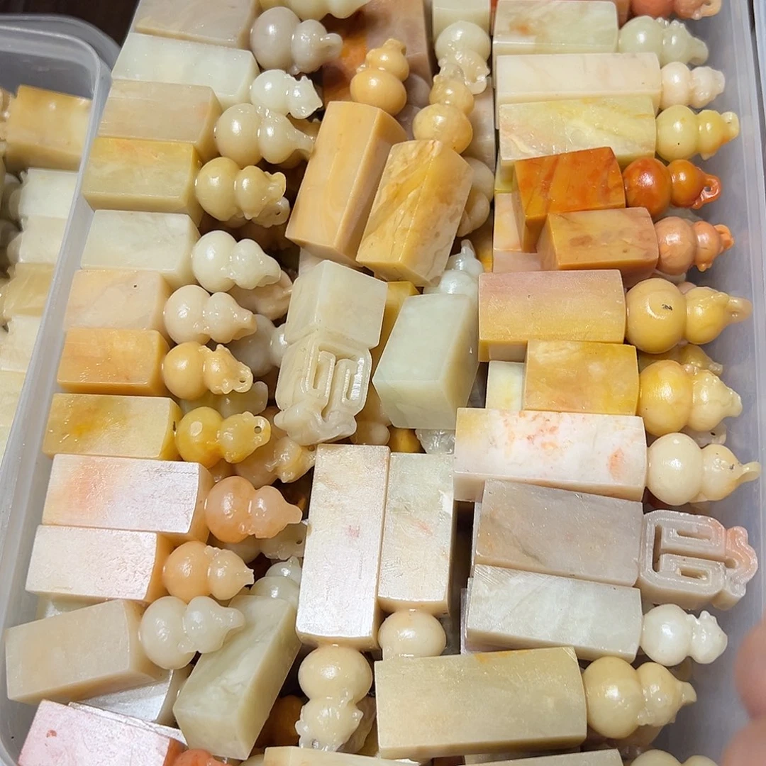 寿山石随机批发10个