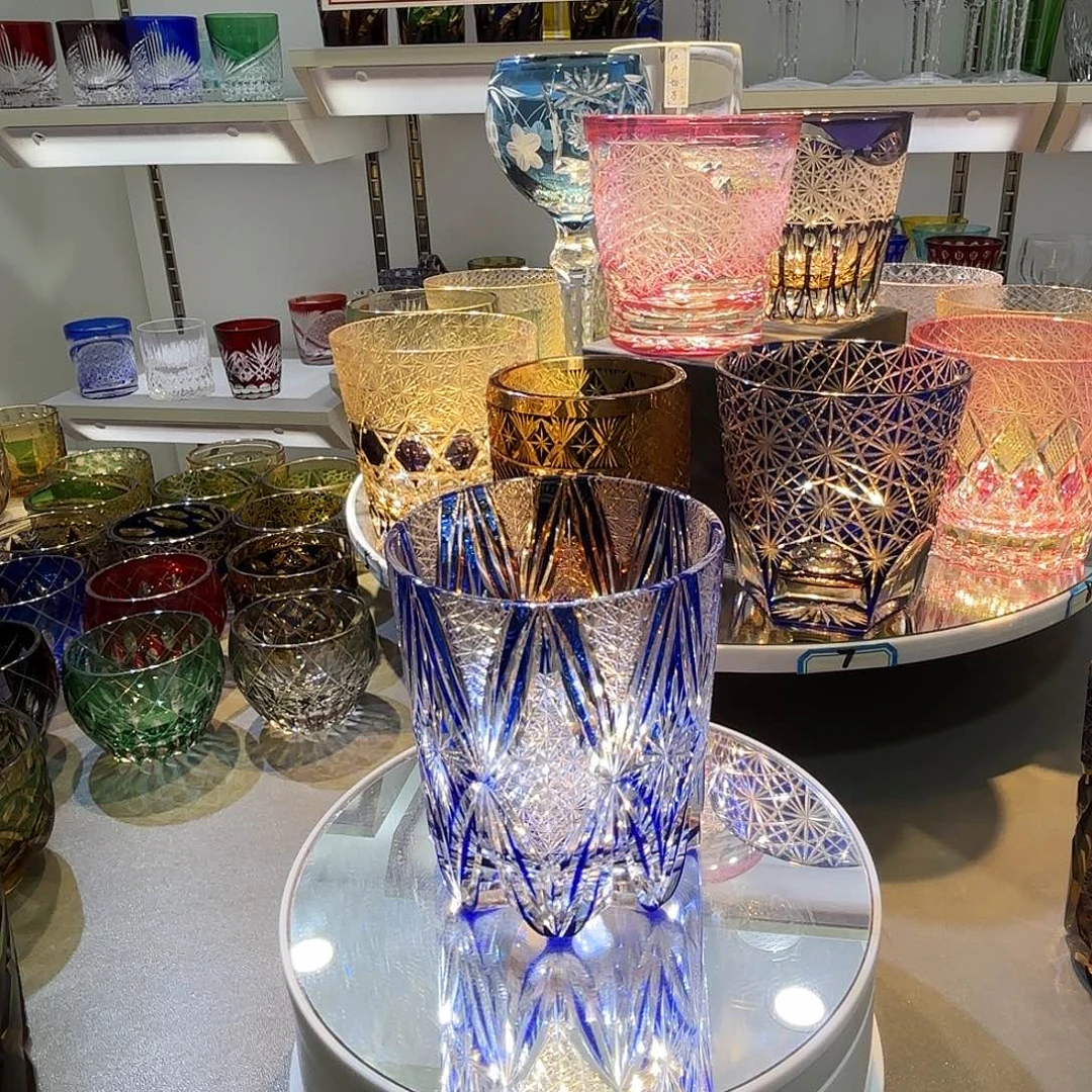 水晶玻璃吸管款?****?三套色紫