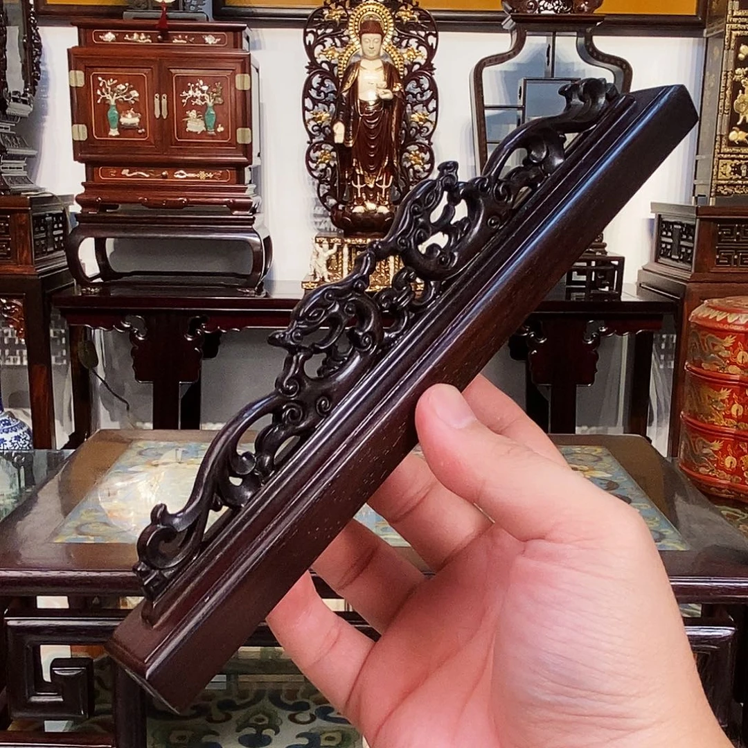 红酸枝木类成套家具大红酸枝笔搁