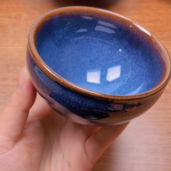茶盏建窑建盏主人杯