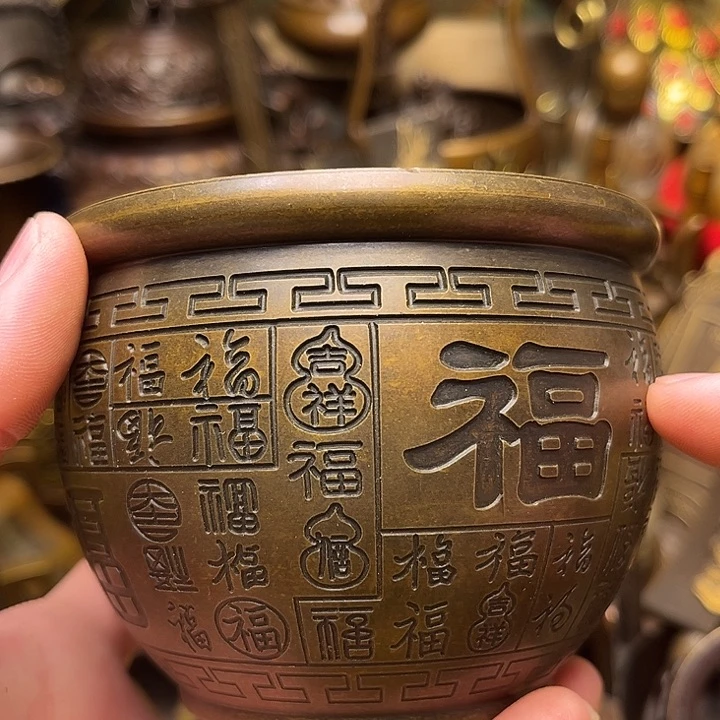 精美铜器批发档口