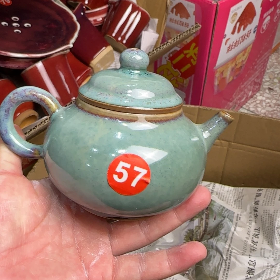 摆件郑家钧窑摆件微