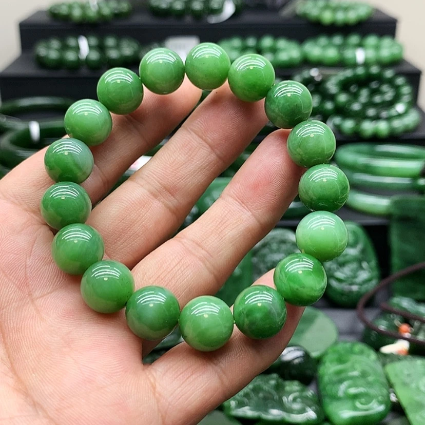 【闪购商品】和田玉（碧玉）手链未镶嵌