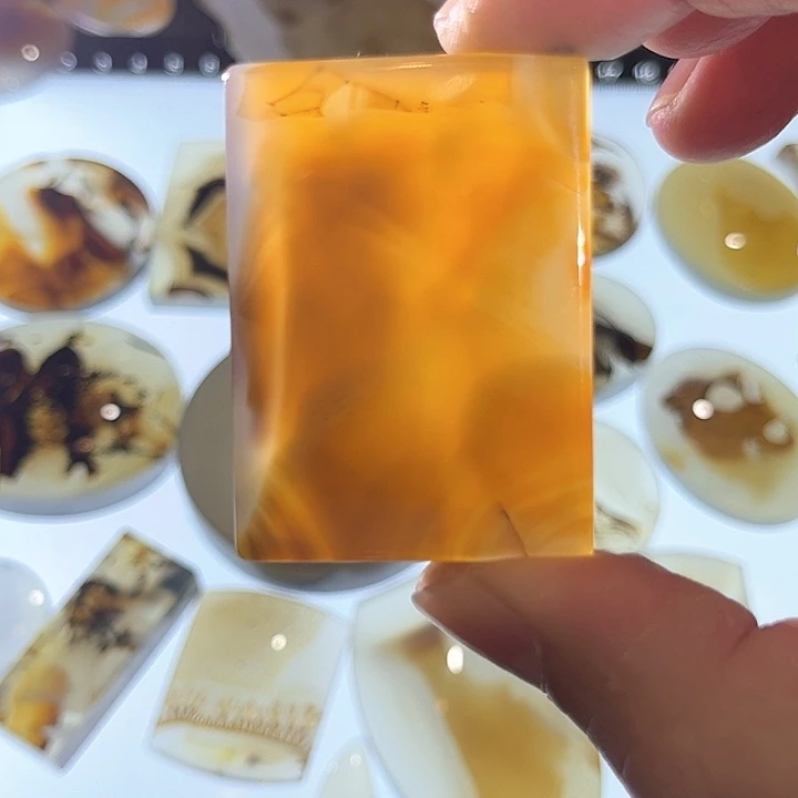 玛瑙/玉髓未镶嵌吊坠(不含链)