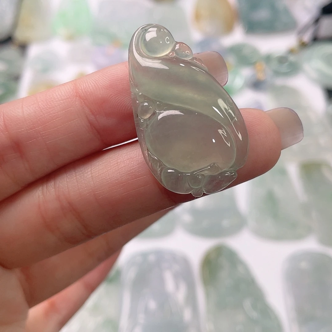 吊坠(不含链)未镶嵌翡翠1