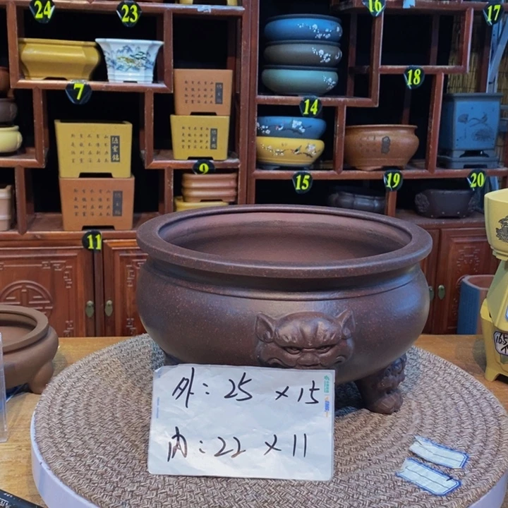 紫砂花盆紫砂花盆