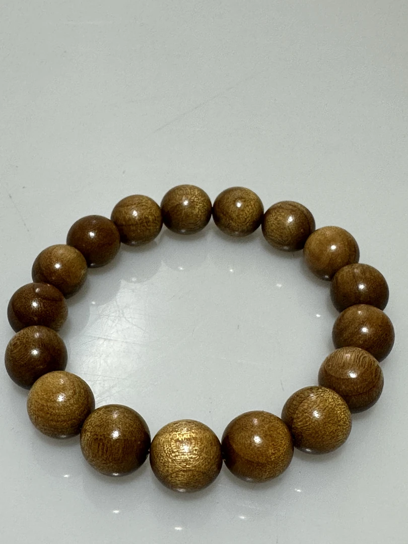 金丝楠木小叶桢楠1.2CM男女同款手串