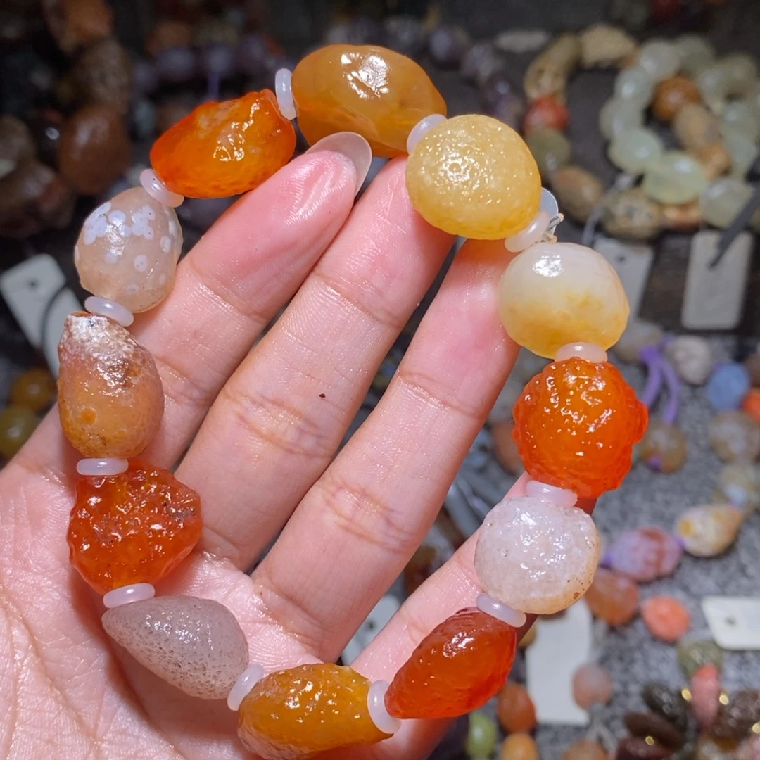 玛瑙/玉髓未镶嵌珠宝半成品