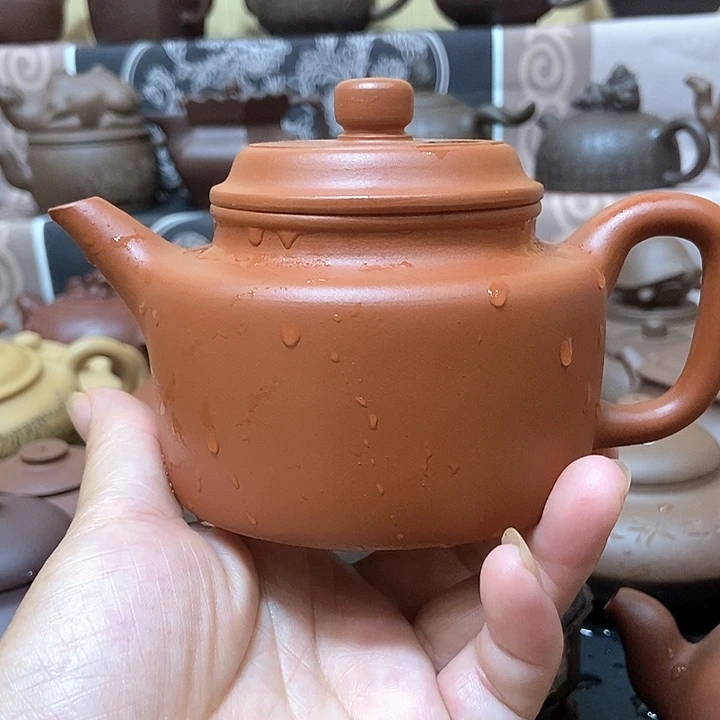 茶壶紫砂春*$朱泥德中