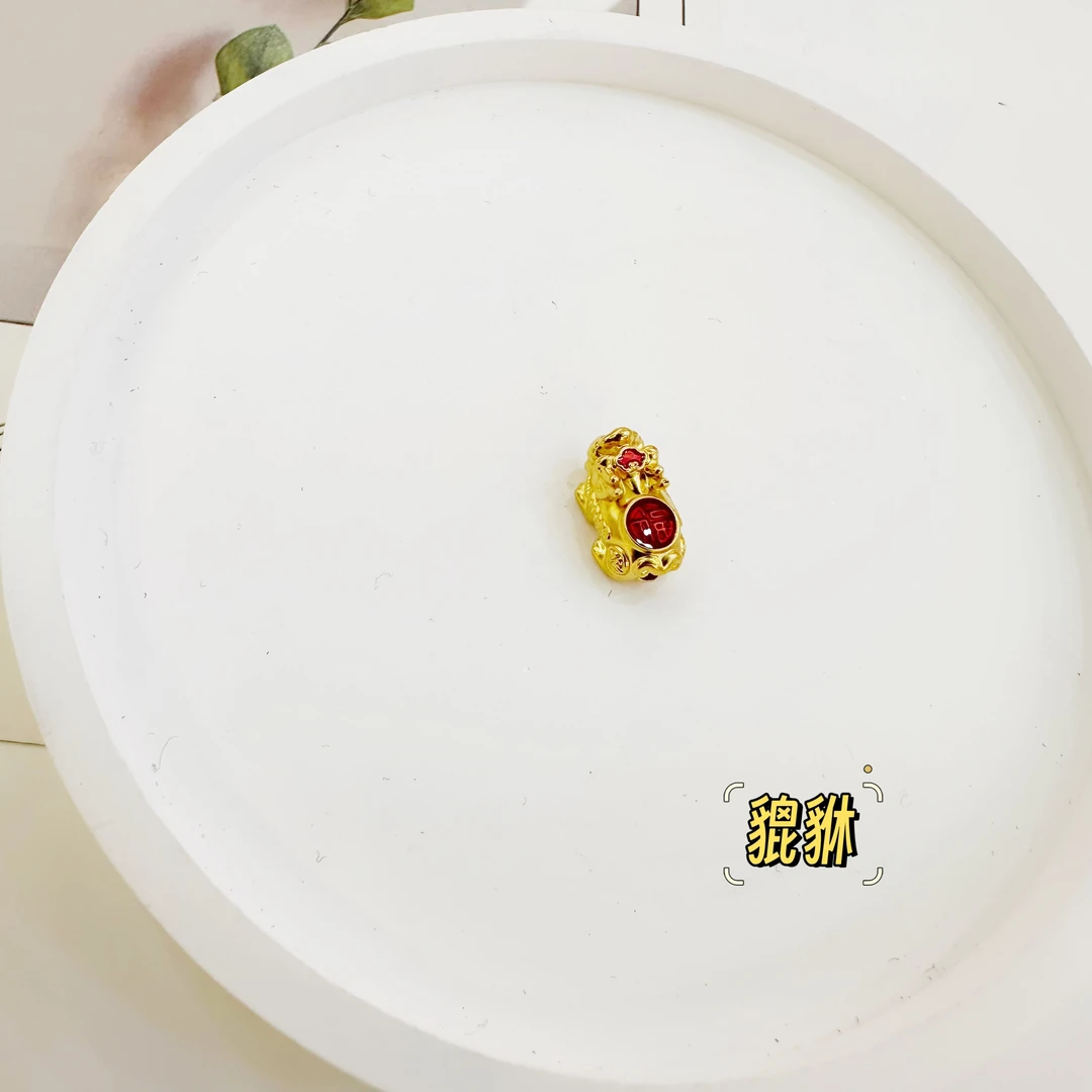 绳之运【2025年爆款】5D足金999貔貅时尚百搭情侣款式