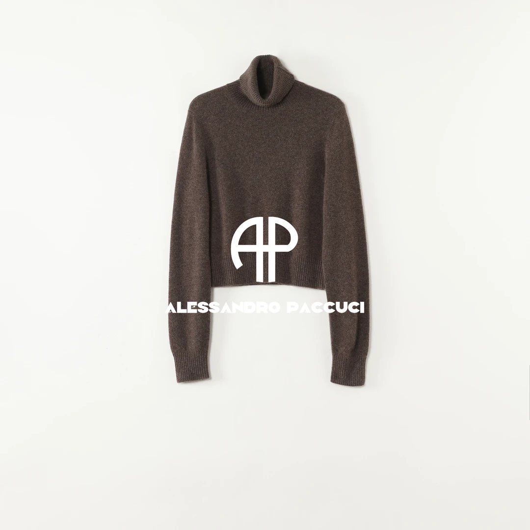 AP洛哥54242ST/-1【泡芙】羊绒高领多色长袖时尚百搭针织套头衫秋冬