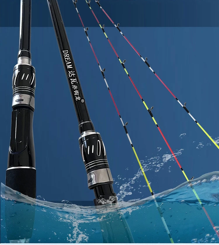 筏钓竿半钛竿稍筏钓竿软尾筏钓竿插接筏钓竿灵敏度好的筏钓竿