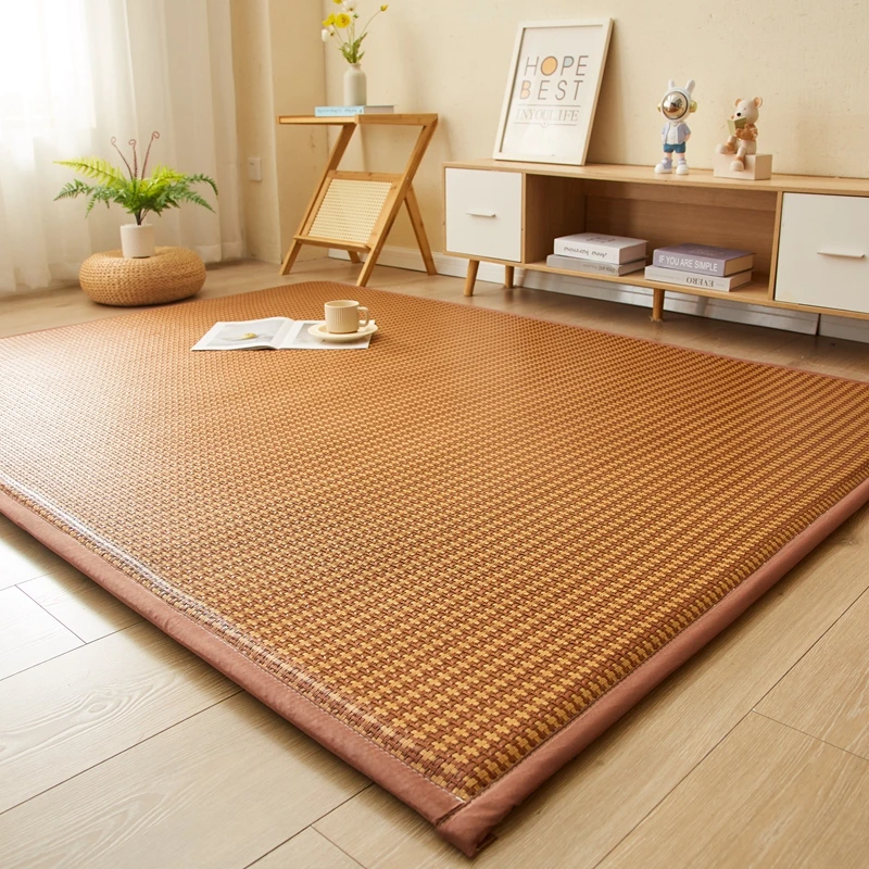 猫睡垫猫凉席地垫夏季藤席凉席垫客厅铺地板隔潮人宠共用萌宠好物