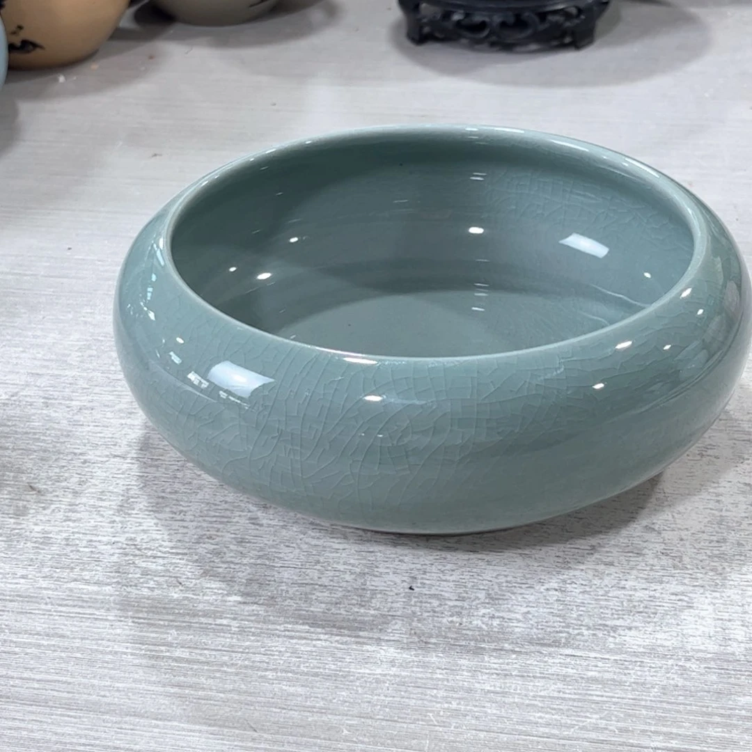 口径   16*7.5陶瓷绿植多肉微瑕花盆无孔