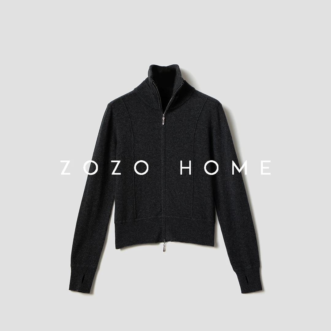 ZOZO HOME ｜暖冬刚需柔织指套叠领毛衣q170172p