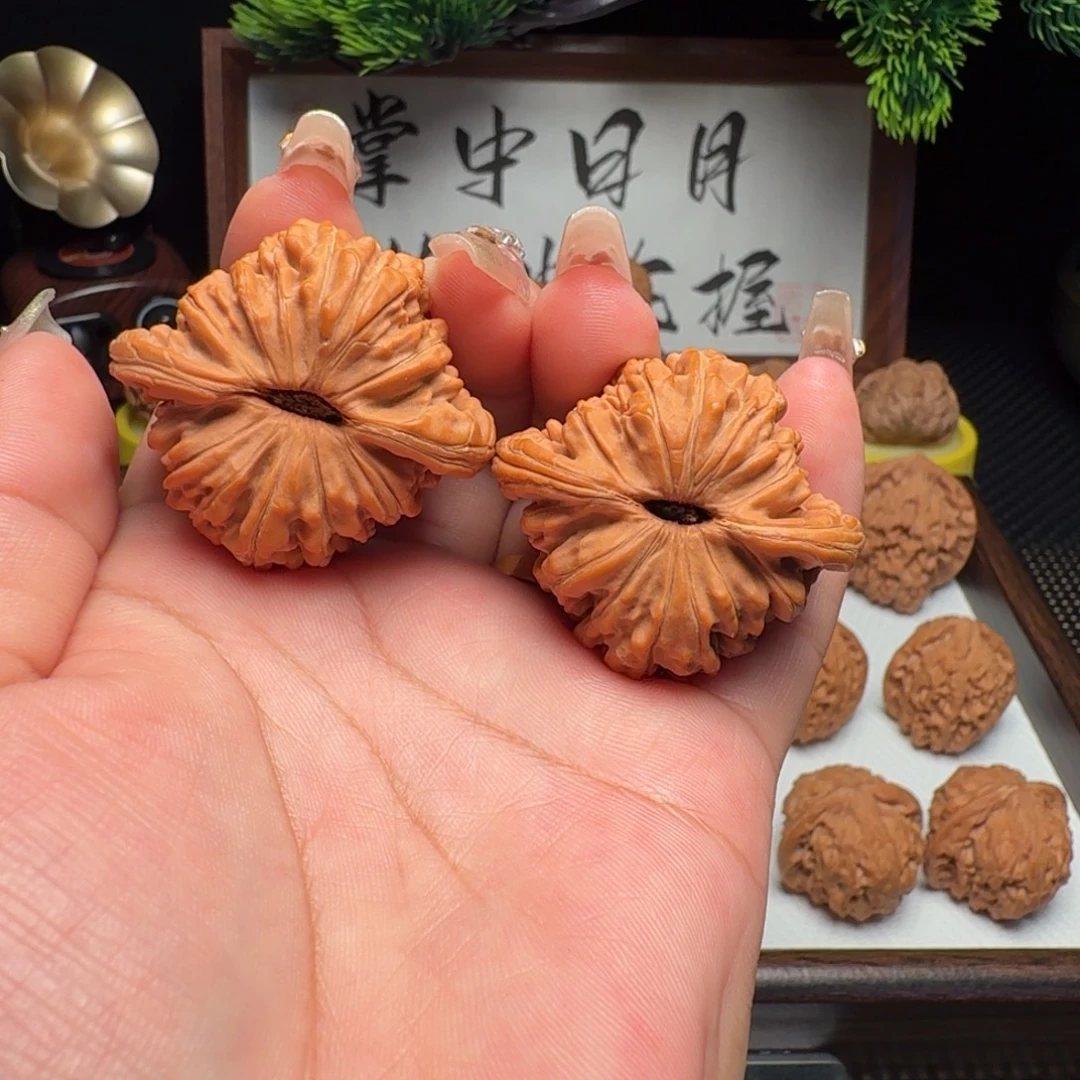 吊坠文玩核桃全品无修白茬汉高楼41尺