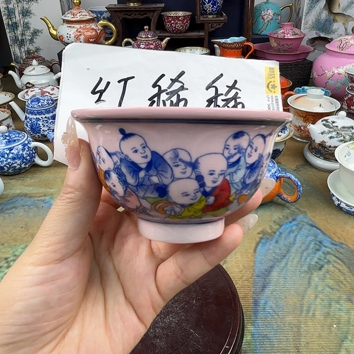 摆件景德镇陶瓷老厂瓷25