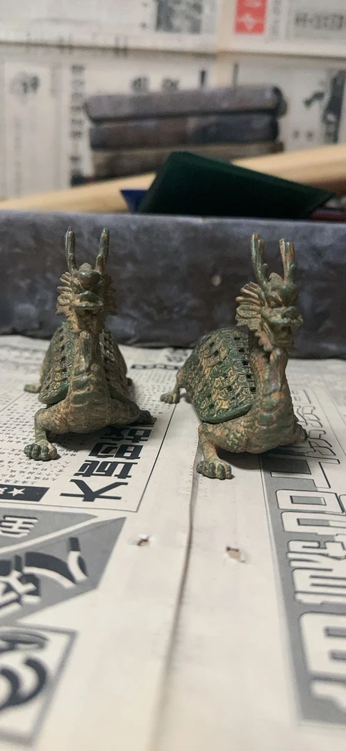 精美桌面摆件一对A36