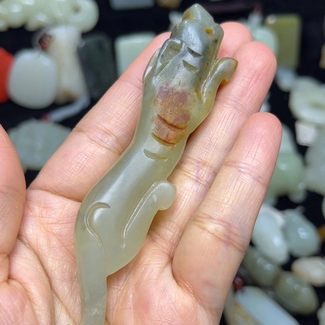 和田玉未镶嵌吊坠(不含链)