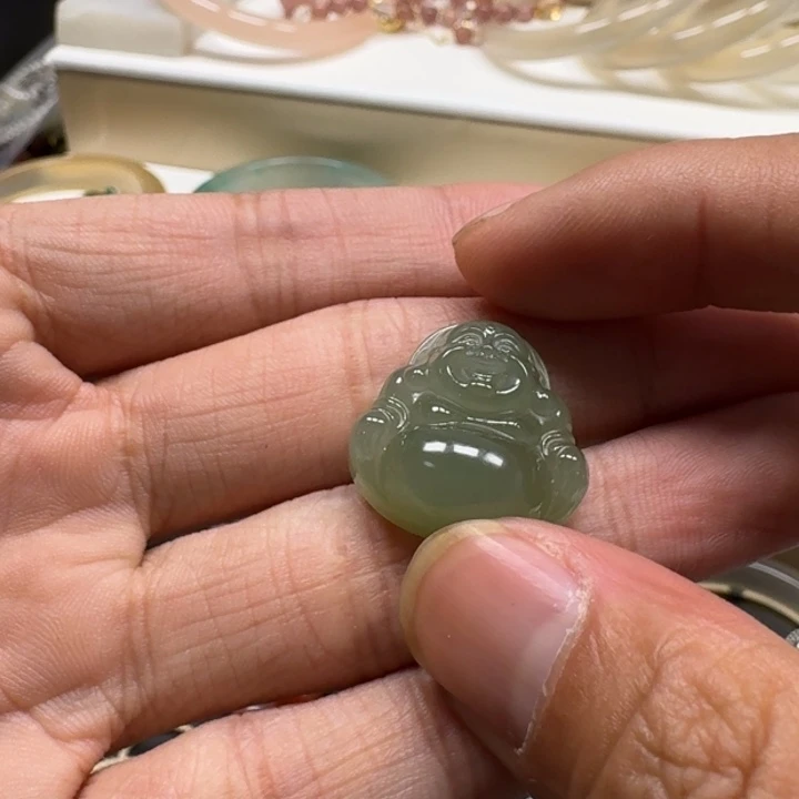 和田玉颈饰未镶嵌15