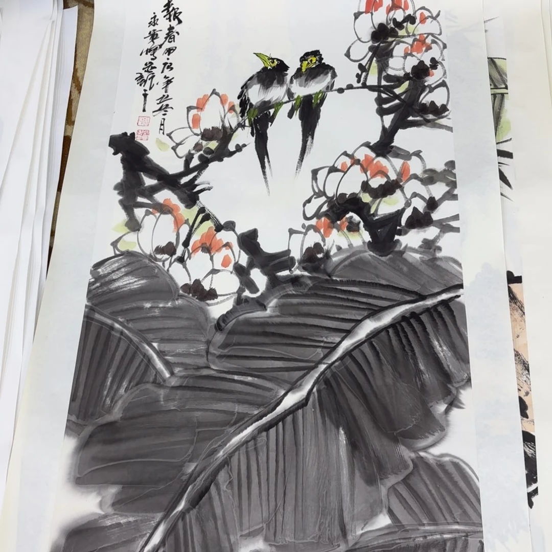 国画大*杨永军四尺李欣主播