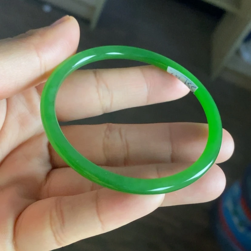 【闪购商品】未镶嵌手镯和田玉（碧玉）