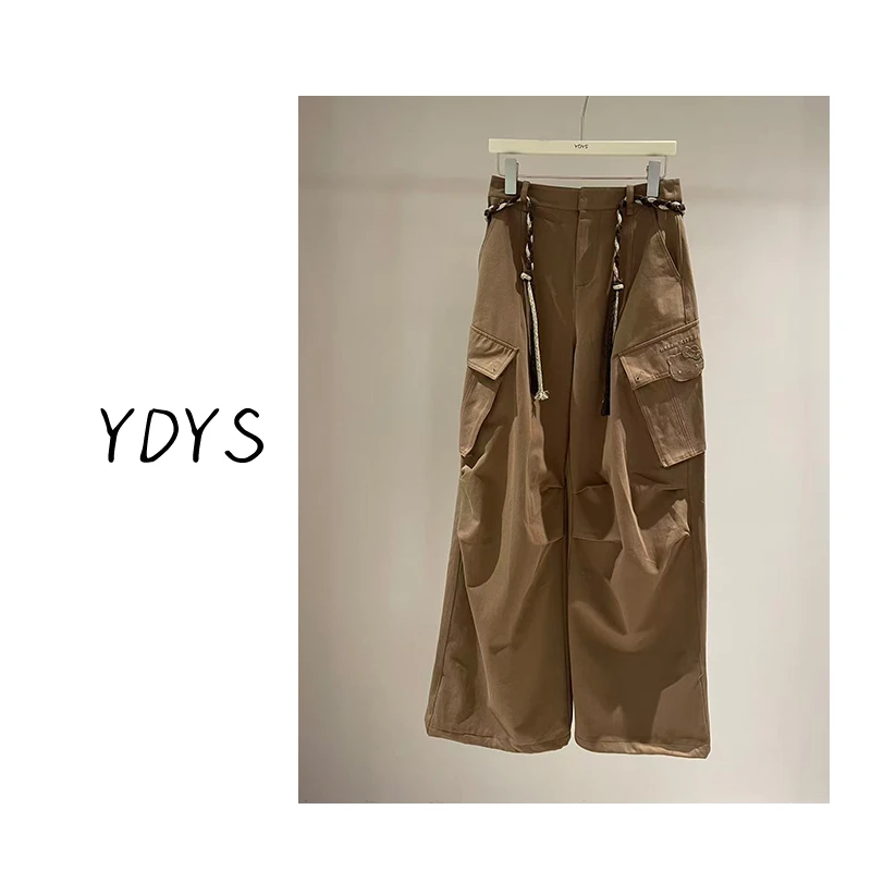 【YDYS】25Y00473 2025新款时尚气质小众裤子