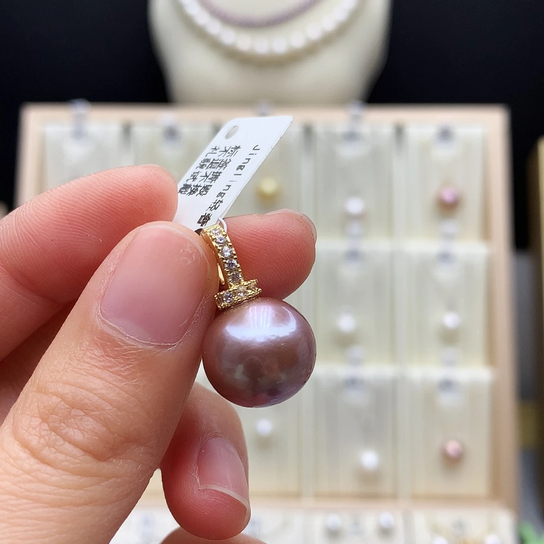 颈饰淡水珍珠合金