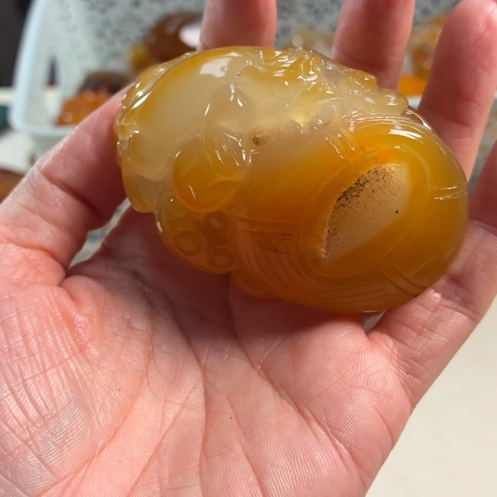 玛瑙/玉髓未镶嵌吊坠(不含链)