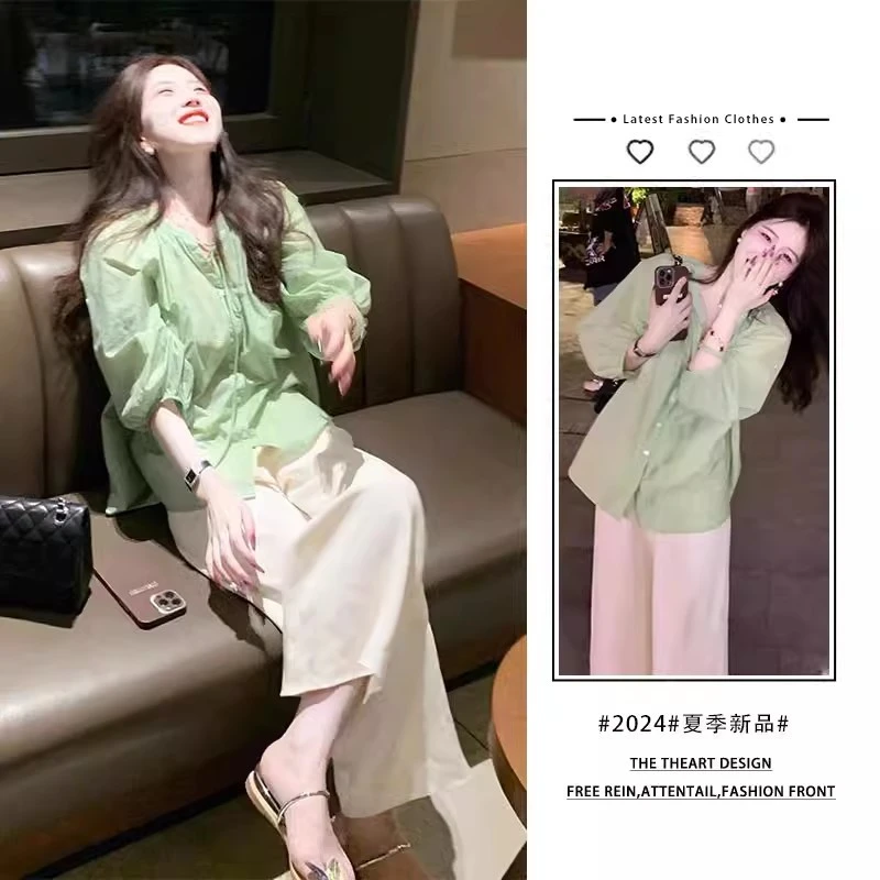 单件/2025新款韩系搭配舒适韩剧女主茶系松弛感慵懒风穿搭潮流装