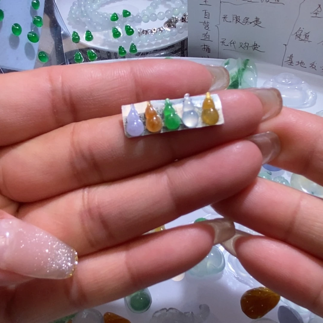 未镶嵌定制翡翠翡翠8.1/4.2/2.2