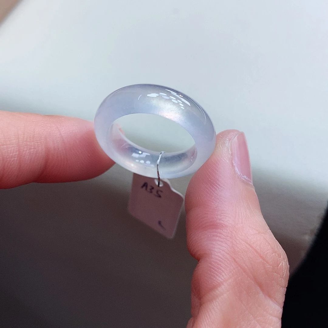 未镶嵌戒指翡翠12-13号