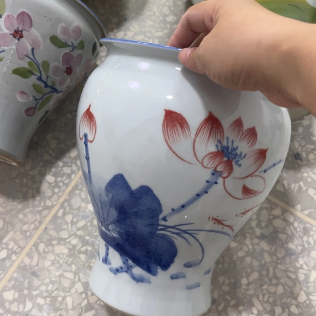 景德镇陶瓷花盆花盆